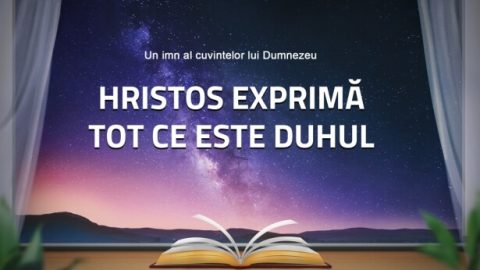 Hristos exprimă tot ce este Duhul