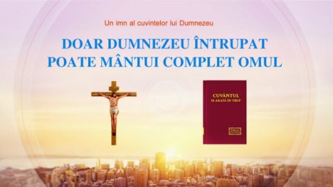 Doar Dumnezeu întrupat poate mântui complet omul