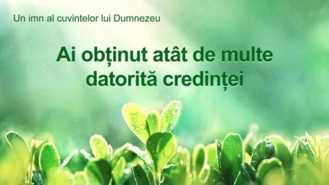Ai obținut atât de multe datorită credinței