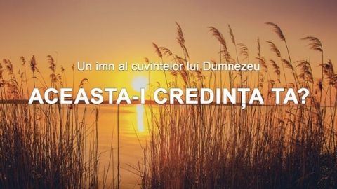 Aceasta-i credința ta?