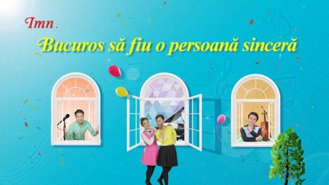 Bucuros să fiu o persoană sinceră