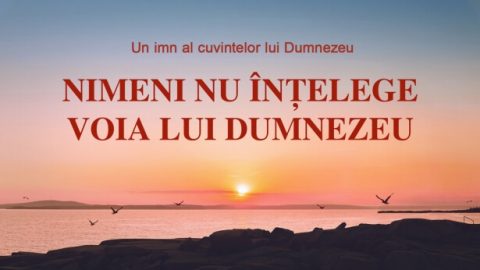 Nimeni nu înțelege voia lui Dumnezeu
